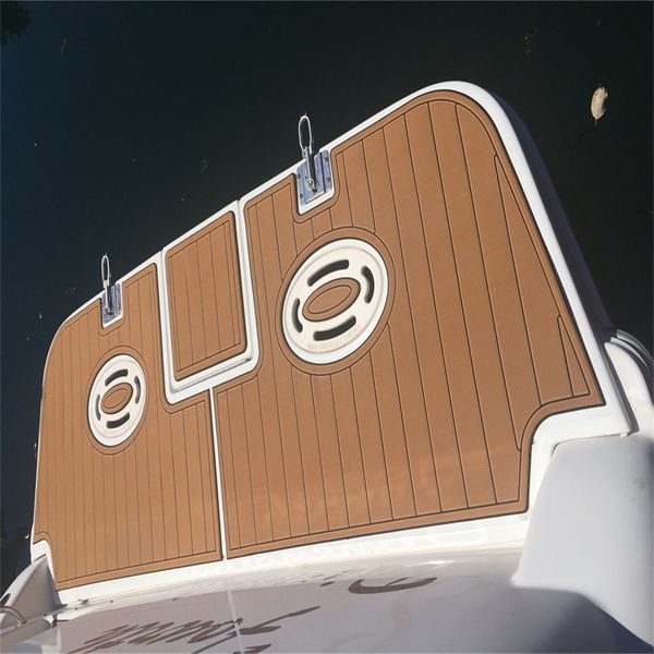 1997 bayliner 2855 custom swim platform boat eva foam teak deck floor pad mat