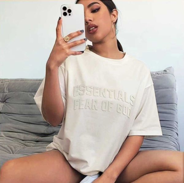 kskm 2023 men's and women's new t shirt fashion high street brand ess double thread double row thick flocked os loose trendy short, White;black
kskm 2023 men's and women's new t shirt fashion high street brand ess double thread double row thick flocked os loose trendy short, White;black
