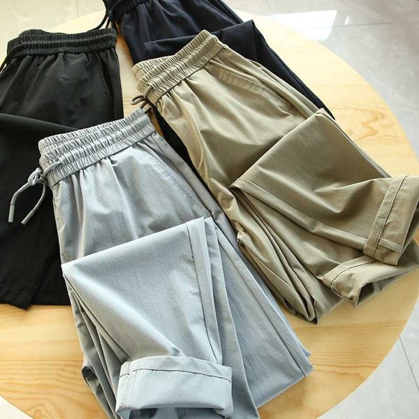men's pants quick drying series, lightweight, breathable, four sided elastic waist, spring and summer thin solid color straight tube ca, Black
men's pants quick drying series, lightweight, breathable, four sided elastic waist, spring and summer thin solid color straight tube ca, Black