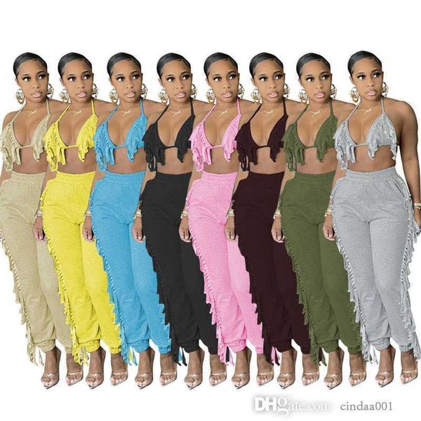 womens pants suit new fashion casual tassel sling lady outfits apparel plus size two piece set joggings clothing, White
womens pants suit new fashion casual tassel sling lady outfits apparel plus size two piece set joggings clothing, White