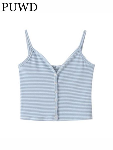 t-shirt puwd women wathet stripe cardigan suspender 2022 summer fashion ladies sweet and spicy girls knitted slim retro top, White
t-shirt puwd women wathet stripe cardigan suspender 2022 summer fashion ladies sweet and spicy girls knitted slim retro top, White