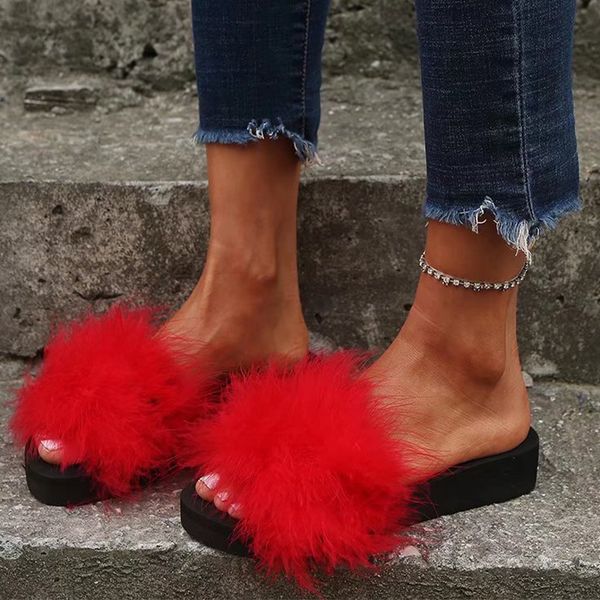slippers fur wedge platform sandals summer casual shoes 2023 designer flats flip flops slingback slides walking 230427, Black
slippers fur wedge platform sandals summer casual shoes 2023 designer flats flip flops slingback slides walking 230427, Black