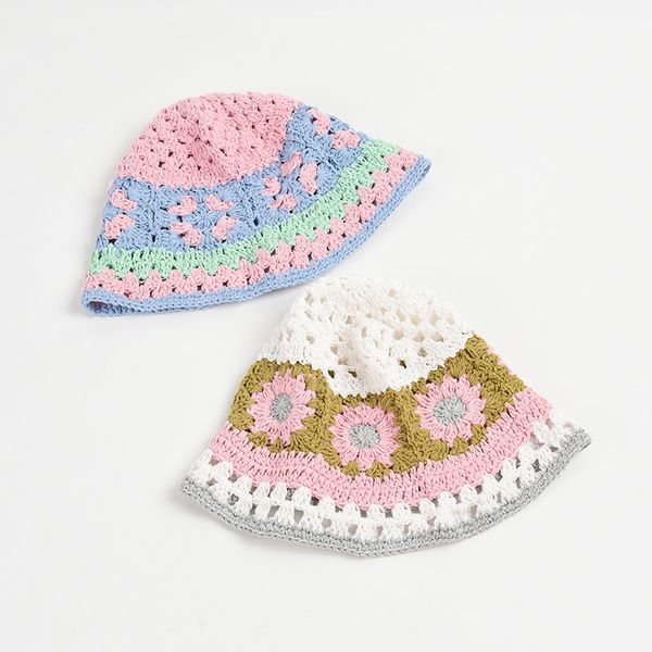 stingy brim hats korean japan niche design cotton knitted crochet bucket fisherman women's sweet handmade hollow basin beanie 230427, Blue;gray
stingy brim hats korean japan niche design cotton knitted crochet bucket fisherman women's sweet handmade hollow basin beanie 230427, Blue;gray