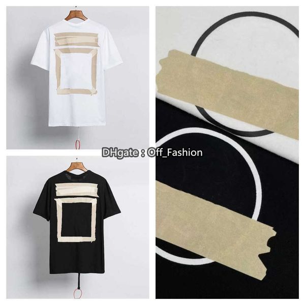 men's t-shirts off t-shirts offs black or white warning strip printing student couple loose short t-shirt fashion printed x the back, White;black
men's t-shirts off t-shirts offs black or white warning strip printing student couple loose short t-shirt fashion printed x the back, White;black