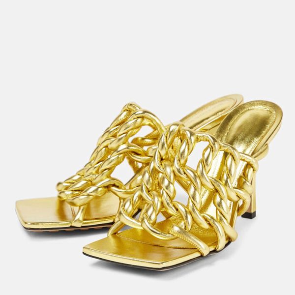 2023 summer new women weave slippers vintage square toe high heel weaving sandals dress shoes mules shoes size 43, Black
2023 summer new women weave slippers vintage square toe high heel weaving sandals dress shoes mules shoes size 43, Black