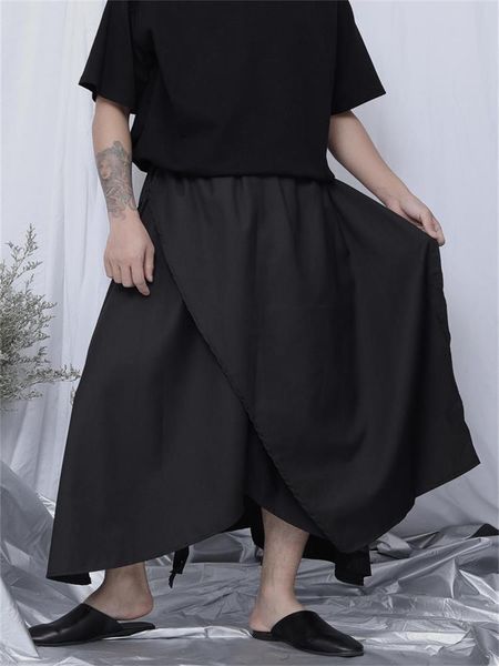 pants men's culottes yamamoto dark black couples with the same size loose asymmetric casual wide leg pants
pants men's culottes yamamoto dark black couples with the same size loose asymmetric casual wide leg pants