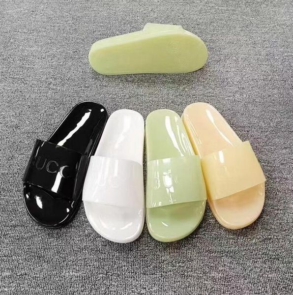 women designer slippers transparent jelly sandals g letter printed luxury slipper slides silicone lady flip flops flat shoe sneakers size 37, Black
women designer slippers transparent jelly sandals g letter printed luxury slipper slides silicone lady flip flops flat shoe sneakers size 37, Black
