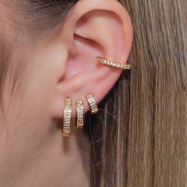 charm 2 buah baja tahan karat cz zirkon anting lingkar kecil untuk wanita pria 6mm 8mm 10mm huggie tipis tulang rawan anting tindik perhiasa, Golden
charm 2 buah baja tahan karat cz zirkon anting lingkar kecil untuk wanita pria 6mm 8mm 10mm huggie tipis tulang rawan anting tindik perhiasa, Golden