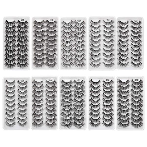 3 pcfalse eyelashes 10/8/5/3pairs multipack 3d mink lashes false eyelashes handmade wispy fluffy fake lash natural eye makeup tools faux eye
3 pcfalse eyelashes 10/8/5/3pairs multipack 3d mink lashes false eyelashes handmade wispy fluffy fake lash natural eye makeup tools faux eye