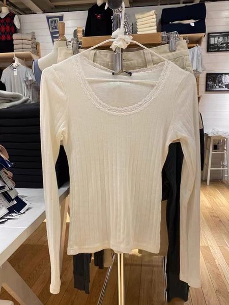 women's t-shirt sweet floral hollow-out lace t-shirts women autumn solid round neck long sleeve slim t-shirt female vintage chic y2k 2, White
women's t-shirt sweet floral hollow-out lace t-shirts women autumn solid round neck long sleeve slim t-shirt female vintage chic y2k 2, White