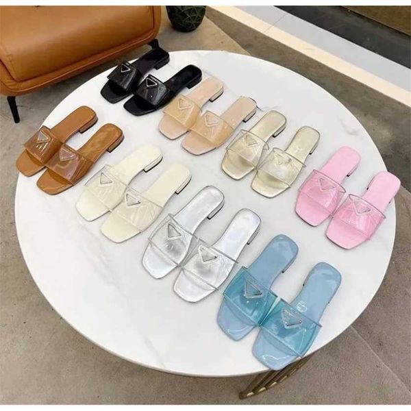 designer p triangle logo slipper women branded clear slippers, womens transparent flat sandals square toe gold sliver summer shoes sliders s, Black
designer p triangle logo slipper women branded clear slippers, womens transparent flat sandals square toe gold sliver summer shoes sliders s, Black