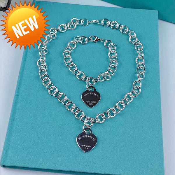 womens mens love bracelet necklace big heart designer jewelry sets birthday christmas gift 925 silver ot buckle necklaces bracelets wedding
womens mens love bracelet necklace big heart designer jewelry sets birthday christmas gift 925 silver ot buckle necklaces bracelets wedding