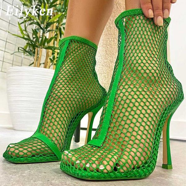 sandals eilyken 2023 new design green black square toe mesh stretch fabric sock boots fashion high heels sandals shoes j230428
sandals eilyken 2023 new design green black square toe mesh stretch fabric sock boots fashion high heels sandals shoes j230428