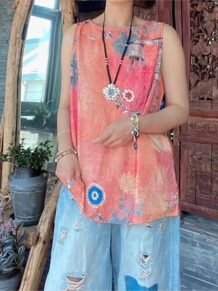 tanks women loose cotton printed thin tanks ladies summer cotton female sleeveless 2022, Black;white
tanks women loose cotton printed thin tanks ladies summer cotton female sleeveless 2022, Black;white