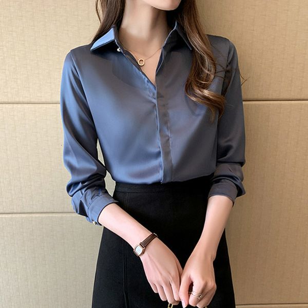 women's blouses shirts women's blouse elegant wine satin shirt for women turn down collar long sleeve female formal office ol blou, White
women's blouses shirts women's blouse elegant wine satin shirt for women turn down collar long sleeve female formal office ol blou, White
