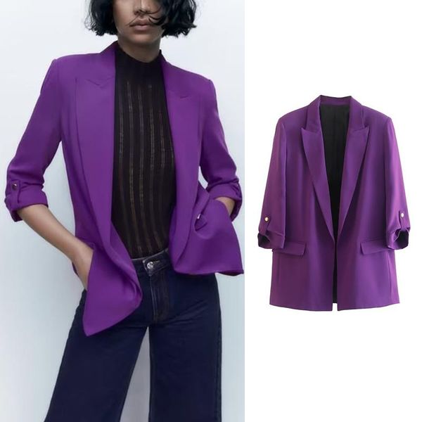 pants autumn 2022 women purple casual blazer suit lapel cardigan jacket coat female elegant solid abrigo mujer xx8797, White
pants autumn 2022 women purple casual blazer suit lapel cardigan jacket coat female elegant solid abrigo mujer xx8797, White