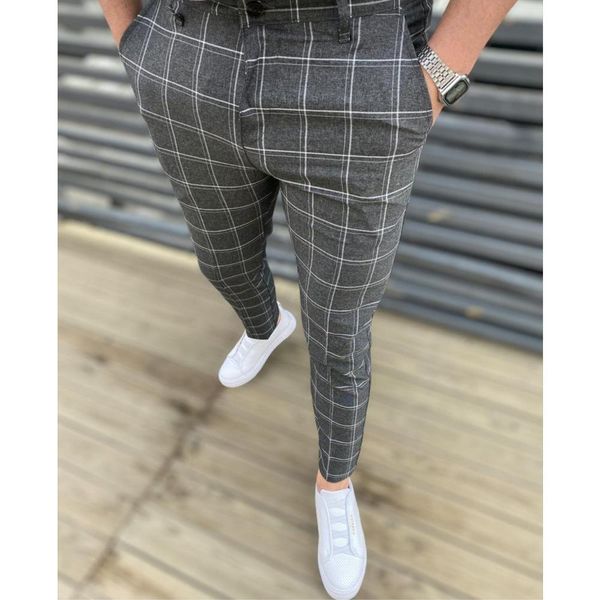 pants male casual plaid striped pencil pants business work formal checkerd pants men dress suit pants slim fit trousers men's clothing, Black
pants male casual plaid striped pencil pants business work formal checkerd pants men dress suit pants slim fit trousers men's clothing, Black