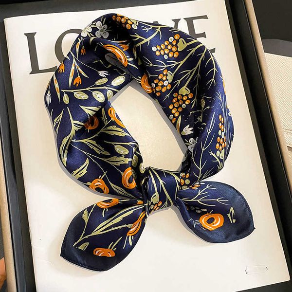 scarves 53cm women pure silk scarf square neck kerchief bandana female floral hairbands luxury small real silk satin scarves j230428, Blue;gray
scarves 53cm women pure silk scarf square neck kerchief bandana female floral hairbands luxury small real silk satin scarves j230428, Blue;gray