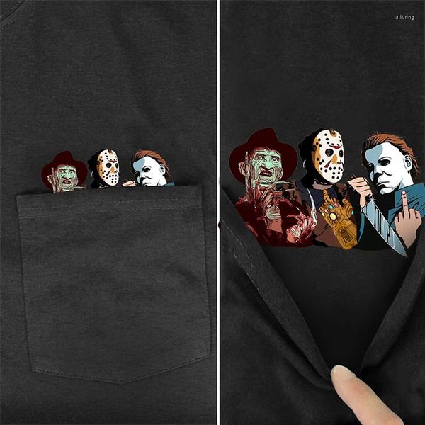 men's t shirts funny shirt fashion brand summer pocket halloween/horror printed t-shirt for women hip hop cotton tees, White;black
men's t shirts funny shirt fashion brand summer pocket halloween/horror printed t-shirt for women hip hop cotton tees, White;black