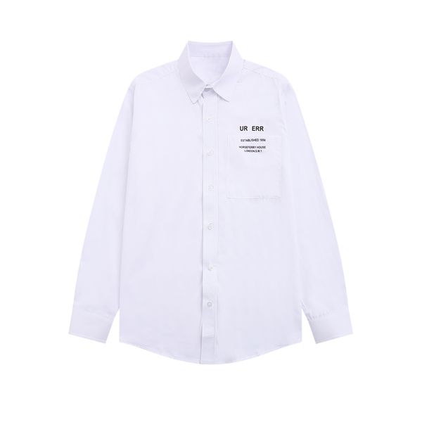 2023 designers mens dress shirts business fashion casual shirt brands men shirts spring slim fit shirts chemises de marque pour hommes hcs#2, White;black
2023 designers mens dress shirts business fashion casual shirt brands men shirts spring slim fit shirts chemises de marque pour hommes hcs#2, White;black