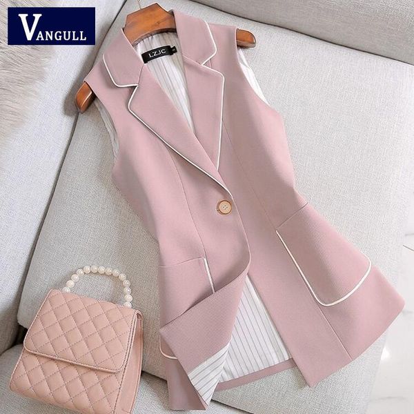 vests vangull office lady pink long vest women single button spring new slim waistcoat female sleeveless solid vneck pocket vest, Black;white
vests vangull office lady pink long vest women single button spring new slim waistcoat female sleeveless solid vneck pocket vest, Black;white