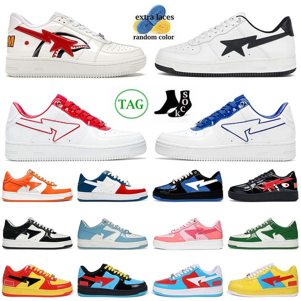 2023 baped sta running shoes bapestar men women trainers shark white black jjjjound navy patent leather red blue bapestas sk8 sneakers outdo
2023 baped sta running shoes bapestar men women trainers shark white black jjjjound navy patent leather red blue bapestas sk8 sneakers outdo