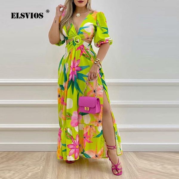 dresses deep v hollow out beach dress women summer floral print dress ladies elegant puff half sleeve backless laceup maxi dresses, Black;gray
dresses deep v hollow out beach dress women summer floral print dress ladies elegant puff half sleeve backless laceup maxi dresses, Black;gray