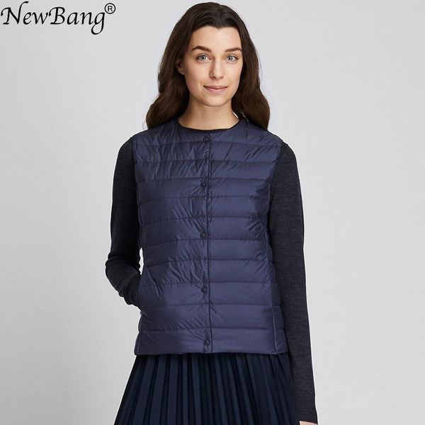 vests newbang women's warm vests ultra light down vest women matt fabric waistcoat portable warm sleeveless winter liner, Black;white
vests newbang women's warm vests ultra light down vest women matt fabric waistcoat portable warm sleeveless winter liner, Black;white