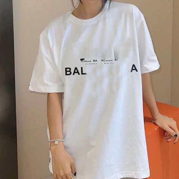designer balencigas women new fashion brand double b family correct letter printing loose versatile men's and women's round neck c, White;black
designer balencigas women new fashion brand double b family correct letter printing loose versatile men's and women's round neck c, White;black