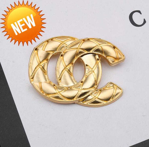 men womens sweater suit collar pin brooches fashion designer brand double letter brooche luxury gold plated wedding clothing jewelry accesso, Gray
men womens sweater suit collar pin brooches fashion designer brand double letter brooche luxury gold plated wedding clothing jewelry accesso, Gray