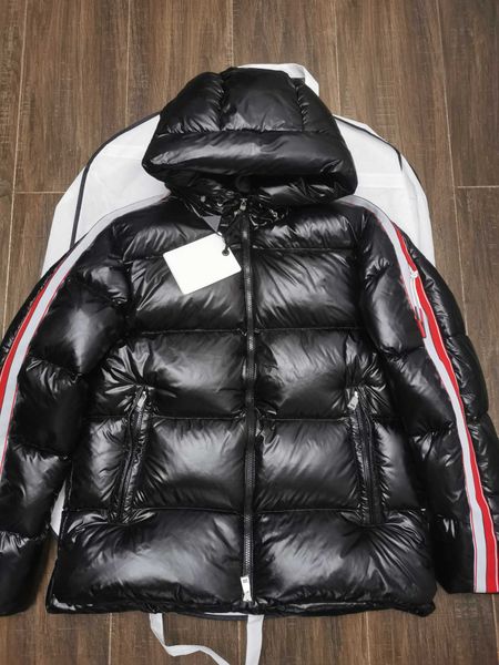 colorful webbing letter logo down jacket winter womens downs parkas hooded zipper thick and warm couple designer coats men jacket fashion wo, Black
colorful webbing letter logo down jacket winter womens downs parkas hooded zipper thick and warm couple designer coats men jacket fashion wo, Black