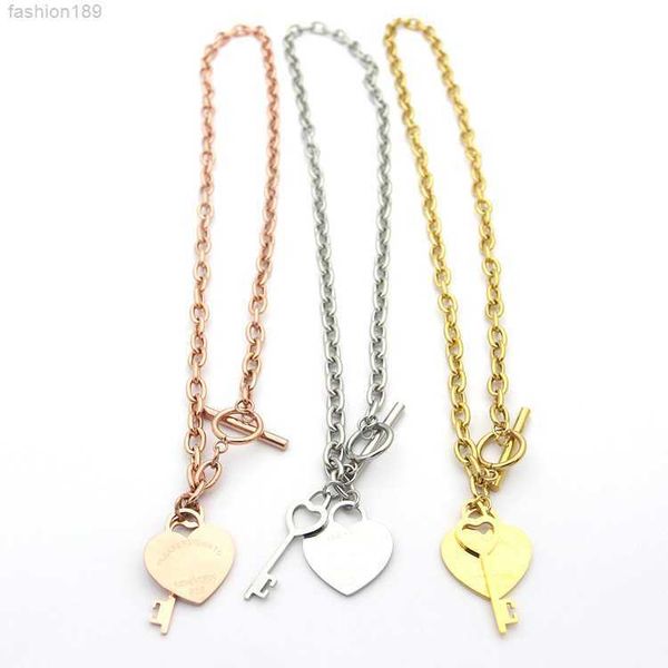 womens heart key necklace designer jewelry ot buckle thick gold/silvery/rose gold complete brand as wedding christmas gift, Silver
womens heart key necklace designer jewelry ot buckle thick gold/silvery/rose gold complete brand as wedding christmas gift, Silver