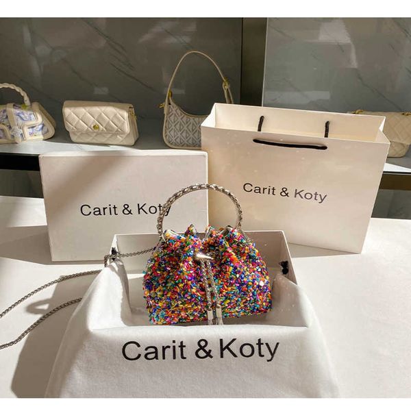 luxury designer colorful stones evening clutch bag wedding party bucket purse women metal handle handbag shoulder messenger 0523
luxury designer colorful stones evening clutch bag wedding party bucket purse women metal handle handbag shoulder messenger 0523
