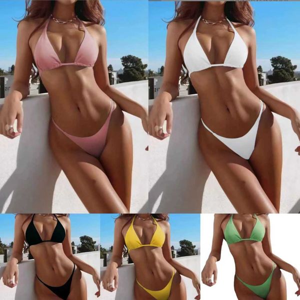 bikini 2023 new solid color multi color lace up g-string pants swimwear women's ins style split swimwear
bikini 2023 new solid color multi color lace up g-string pants swimwear women's ins style split swimwear