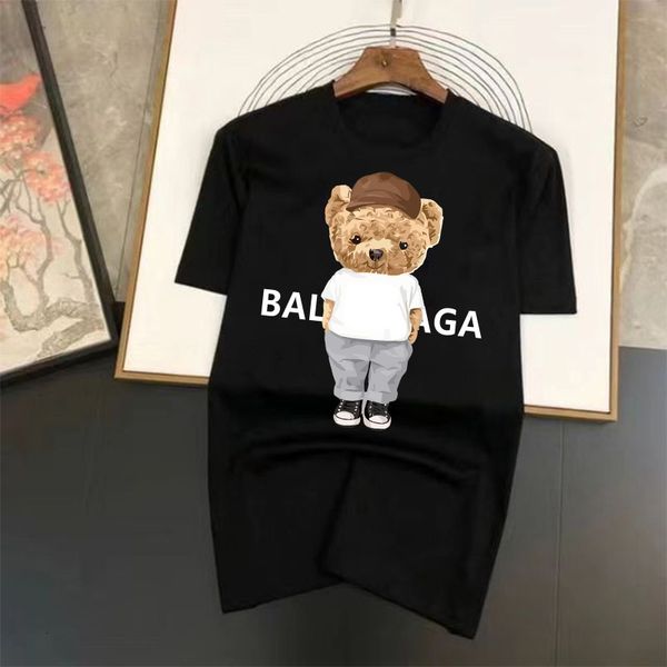 women's tshirt s luxury brand men summer cotton letters t shirt bear print short sleeve plus size tees 230427, White
women's tshirt s luxury brand men summer cotton letters t shirt bear print short sleeve plus size tees 230427, White
