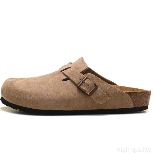 slippers boston clogs designer sandals men women slides slipper soft footbed suede leather buck, Black
slippers boston clogs designer sandals men women slides slipper soft footbed suede leather buck, Black