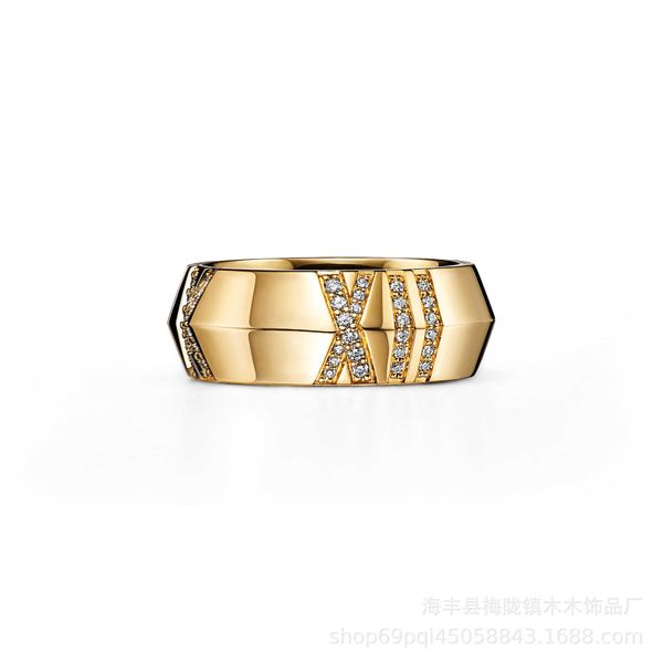 tiffay style ring for women k wide double x personalized versatile fashion pair wedding couple with logo 1t5w, Silver
tiffay style ring for women k wide double x personalized versatile fashion pair wedding couple with logo 1t5w, Silver