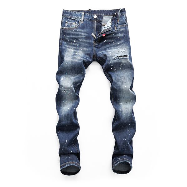 dsq slim blue men's jeans cool guy jeans classic hip hop rock moto casual design ripped distressed denim biker dsq2 jeans 415
dsq slim blue men's jeans cool guy jeans classic hip hop rock moto casual design ripped distressed denim biker dsq2 jeans 415