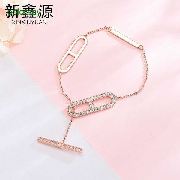 hemres designer bracelet s925 silver full diamond pig nose bracelet for women's 2023 new fashion versatile design sense small style jew, Black
hemres designer bracelet s925 silver full diamond pig nose bracelet for women's 2023 new fashion versatile design sense small style jew, Black