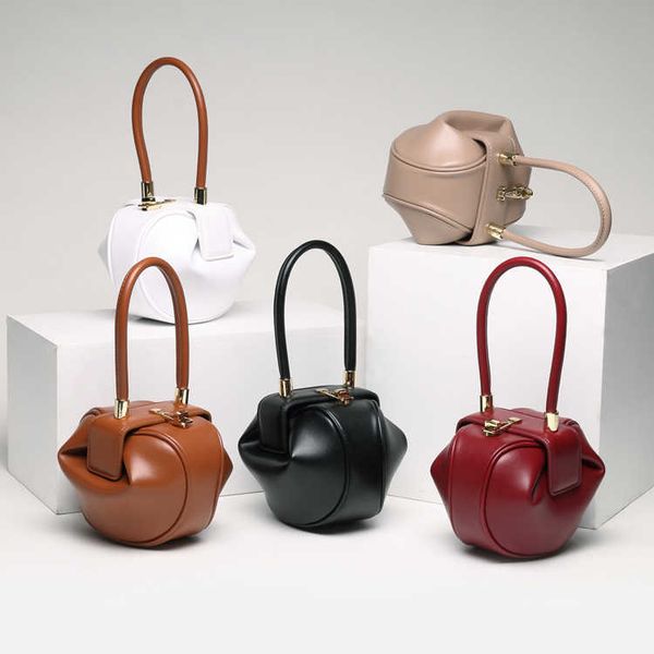 high-grade leather small design hand fashion wonton dumplings wonton women's bag satchel
high-grade leather small design hand fashion wonton dumplings wonton women's bag satchel