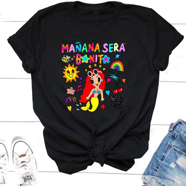 women's tshirt manana sera bonito tshirt woman short sleeve karol g merch music tomorrow will be nice t shirt trending sirena tees stre, White
women's tshirt manana sera bonito tshirt woman short sleeve karol g merch music tomorrow will be nice t shirt trending sirena tees stre, White