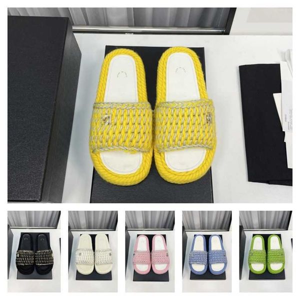 interlocking c womens slippers tweed straw woven slides sandals women slip on flat mules fashion beach mule brand flip flops casual slides s, Black
interlocking c womens slippers tweed straw woven slides sandals women slip on flat mules fashion beach mule brand flip flops casual slides s, Black