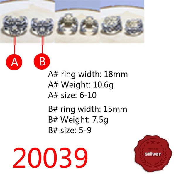 20039 fashion ring hollow cross flower s925 sterling silver open letter personalized index finger youth punk hip hop trendy piece vintage pu
20039 fashion ring hollow cross flower s925 sterling silver open letter personalized index finger youth punk hip hop trendy piece vintage pu