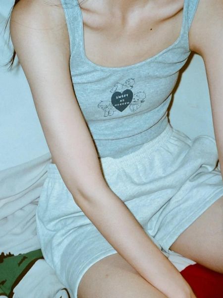 tanks angel print slim tank women 2022 summer streetwear sleeveless cotton short tshirts female casual vintage y2k crop chic, Black;white
tanks angel print slim tank women 2022 summer streetwear sleeveless cotton short tshirts female casual vintage y2k crop chic, Black;white