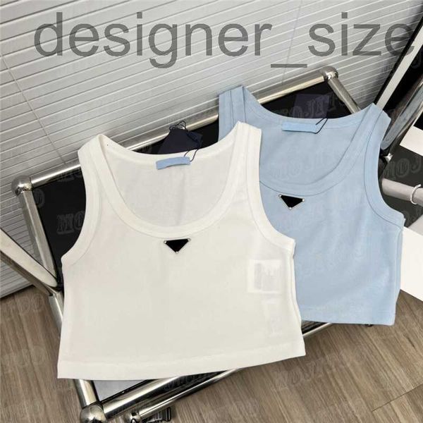 women's tanks & camis designercropped t shirts women knits tees metal badge knitted sport woman vest yoga tank clothing 67vx, White
women's tanks & camis designercropped t shirts women knits tees metal badge knitted sport woman vest yoga tank clothing 67vx, White
