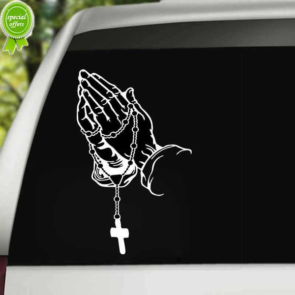new fashion car sticker pearl rosary god jesus christ prayer gesture auto styling window glass motorcycle vinyl decal decoration
new fashion car sticker pearl rosary god jesus christ prayer gesture auto styling window glass motorcycle vinyl decal decoration