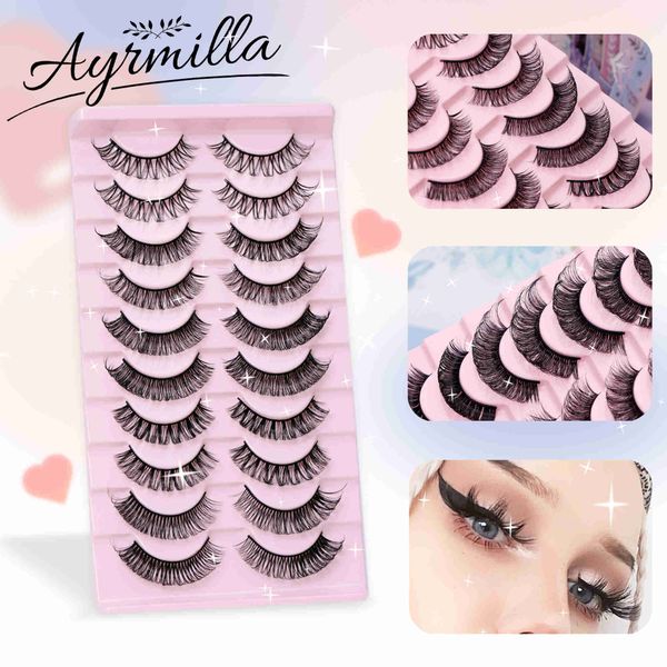3 pcfalse eyelashes 7/10 pairs false eyelashes dd curl 3d mink lashes natural soft fake eyelash extension makeup tools faux cils wholesale m
3 pcfalse eyelashes 7/10 pairs false eyelashes dd curl 3d mink lashes natural soft fake eyelash extension makeup tools faux cils wholesale m