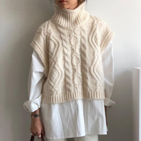 vests women sweater korean ladylike solid autumn winter casual solid pullover sweater vest allmatch small fresh sweater, Black;white
vests women sweater korean ladylike solid autumn winter casual solid pullover sweater vest allmatch small fresh sweater, Black;white