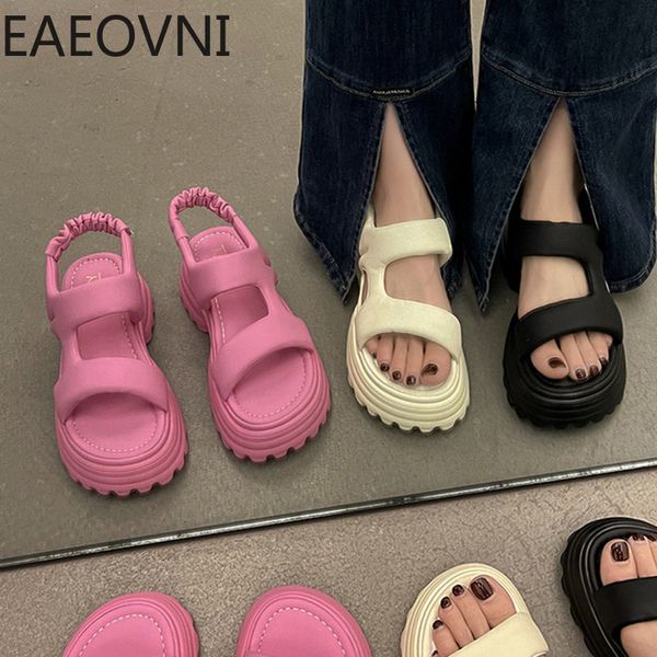 sandals sandal wanita baru musim panas 2023 gaun elegan flat platform sol lembut ujung terbuka mode sandalias liburan 230428, Black
sandals sandal wanita baru musim panas 2023 gaun elegan flat platform sol lembut ujung terbuka mode sandalias liburan 230428, Black