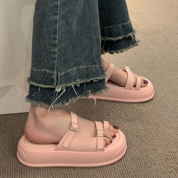 slipper flats cliptoe flip flops platform slippers casual sandals shoes 2023 summer designer slingback slides dress zapatos 230427, Black
slipper flats cliptoe flip flops platform slippers casual sandals shoes 2023 summer designer slingback slides dress zapatos 230427, Black